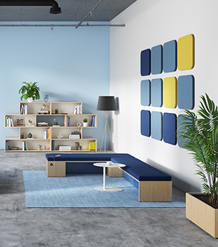hali Situp100 Hocker in modernem Raum